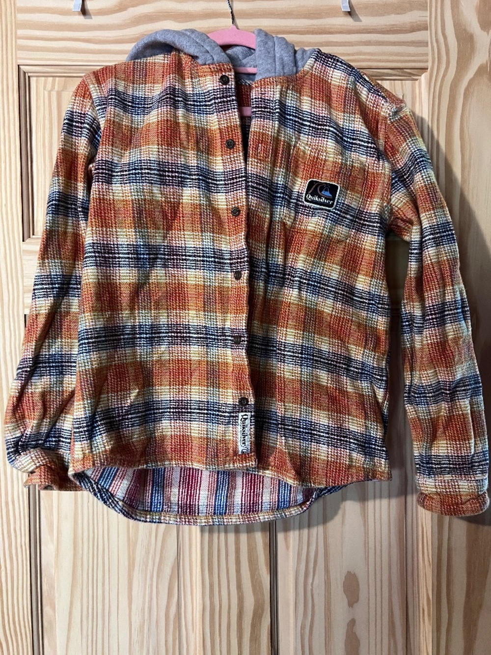 Boys quicksilver hooded jacket